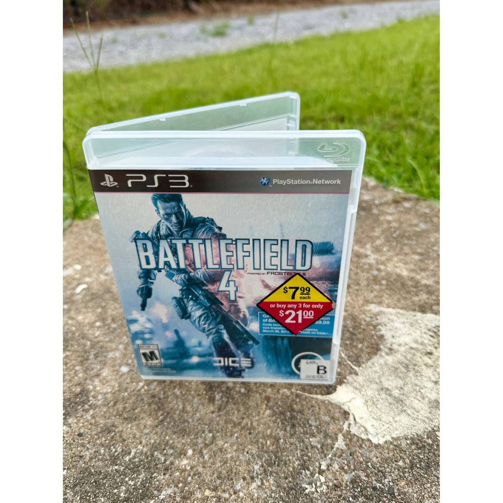 Battlefield 4 Sony PlayStation 3 PS3 FPS Shooter Video Game EA DICE 2013-Tested